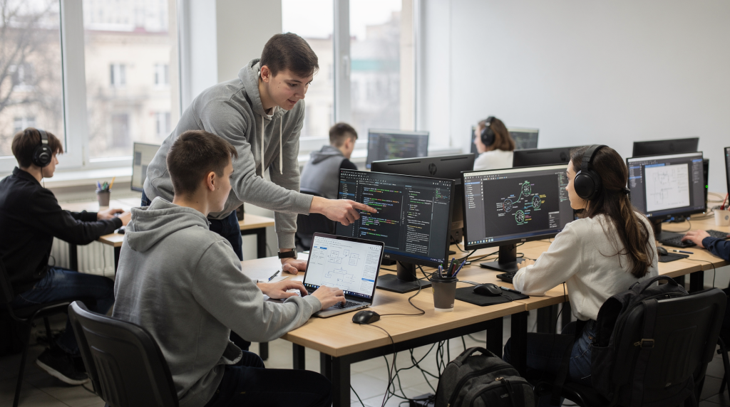 Популярные специальности СПО в сфере программирования и разработки